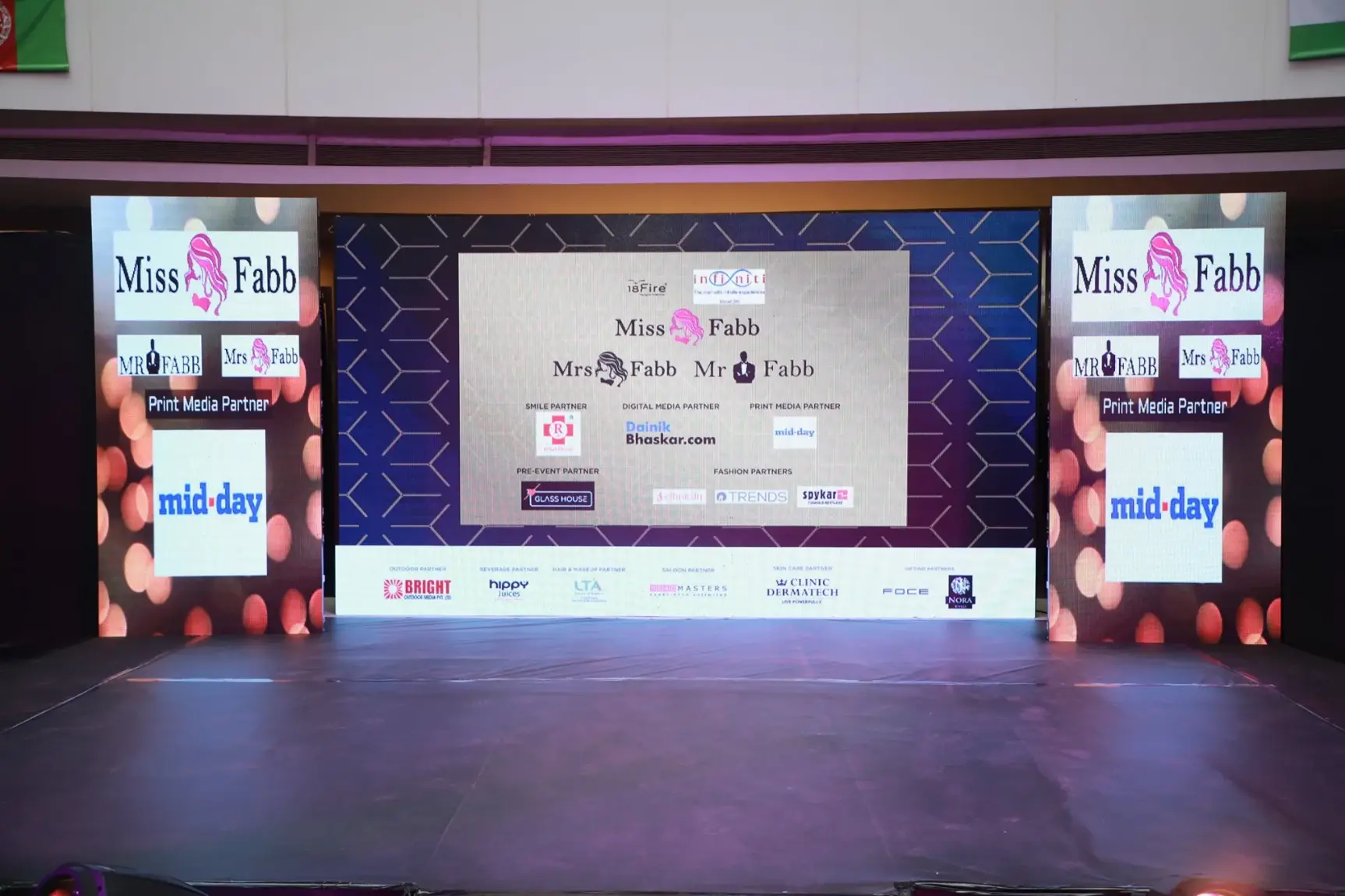 Beauty pageant event